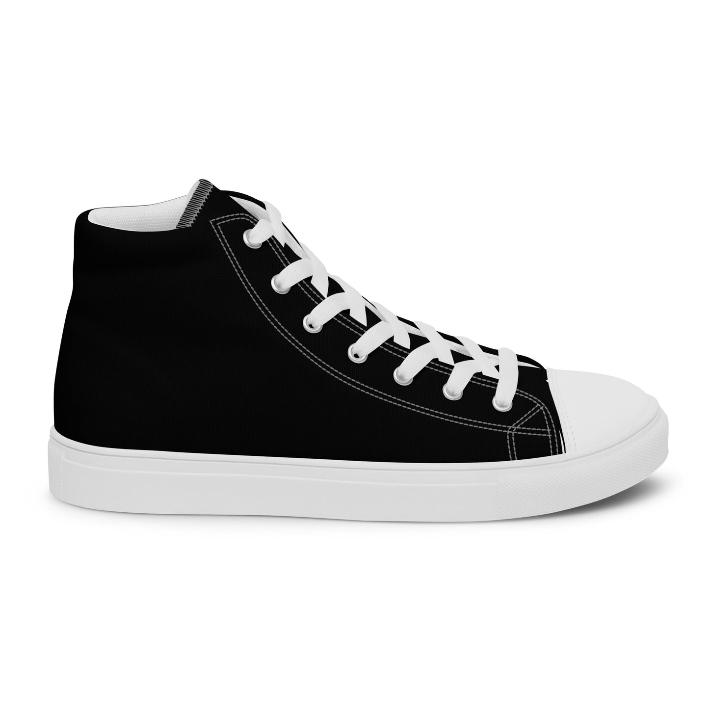 0704 Hi-Tops, Solid Black, mk1