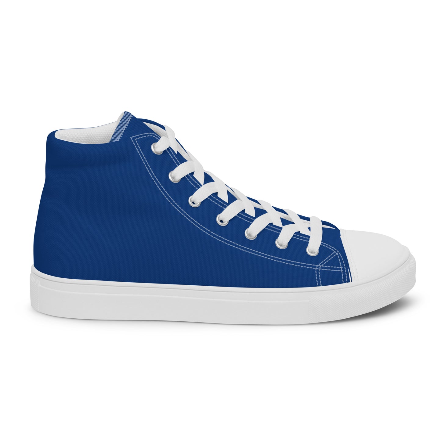 0704 Hi-Tops, Solid Blue, mk1