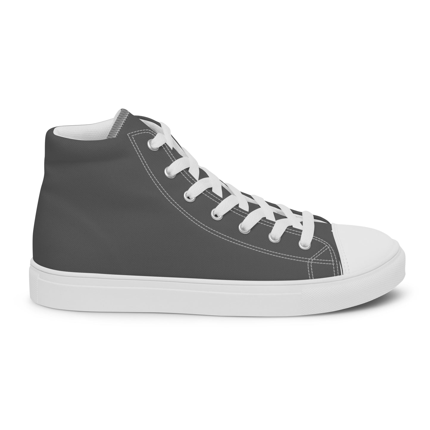 0704 Hi-Tops, Solid Grey, mk1