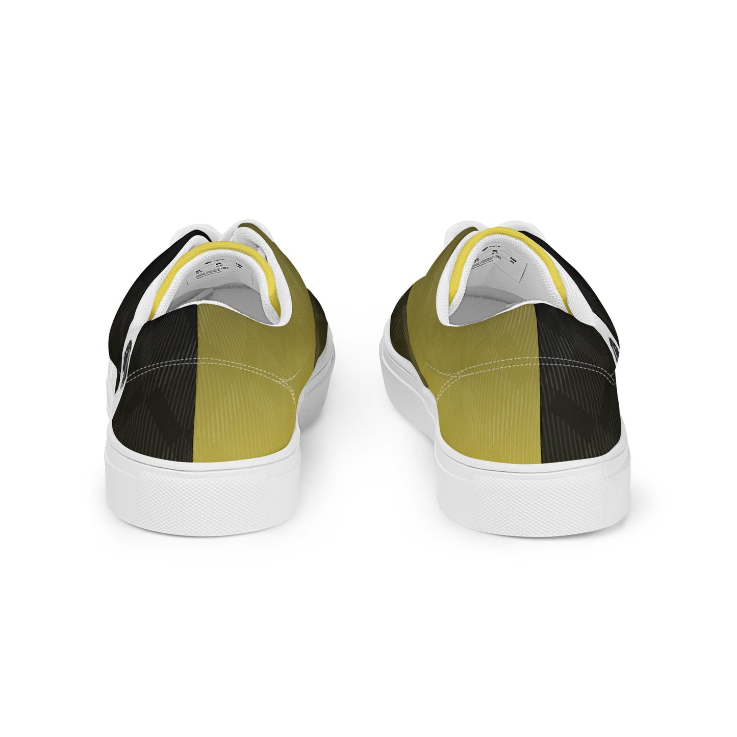 0705 Canvas Shoes, Gradient White to Yellow