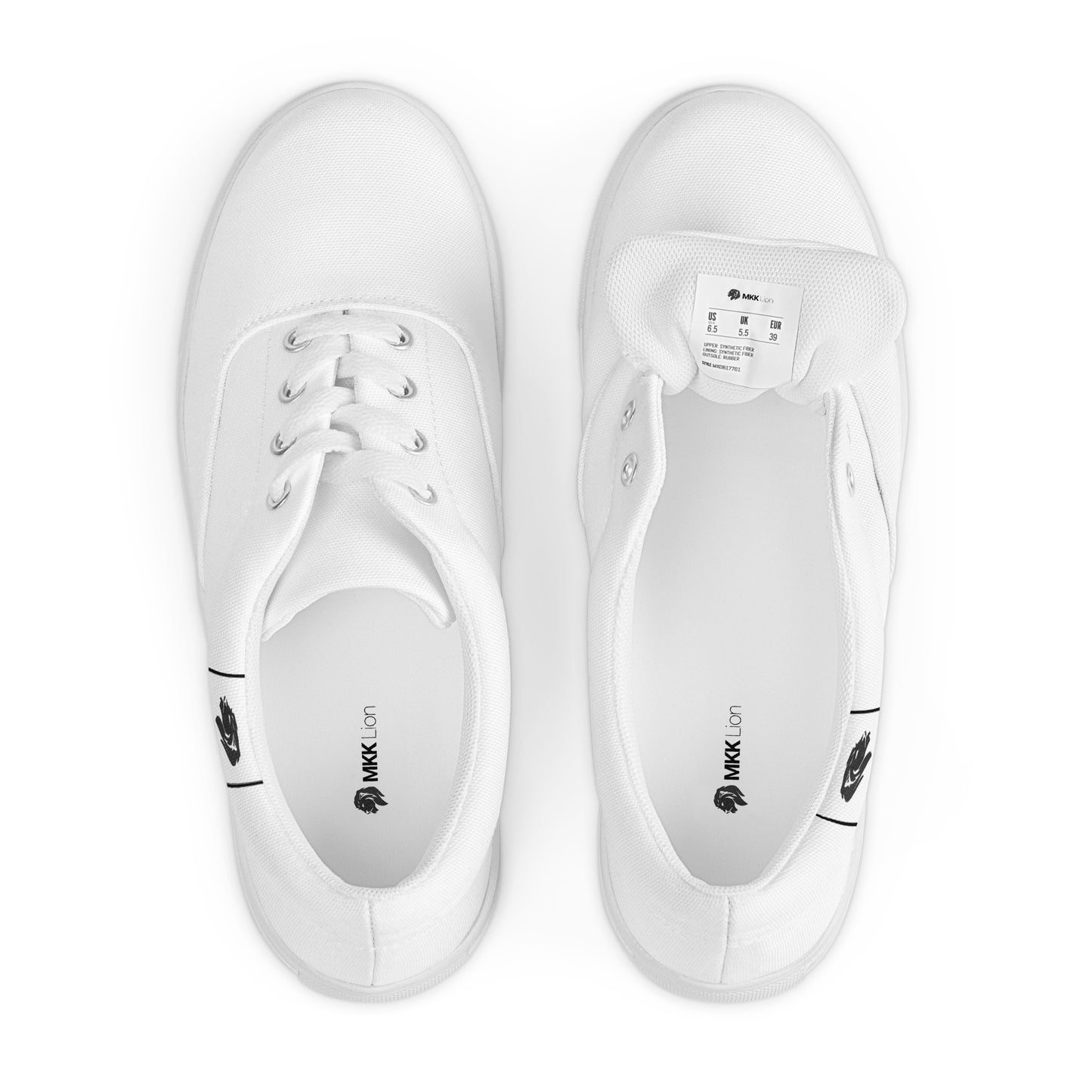 0705 Canvas Shoes, Solid White