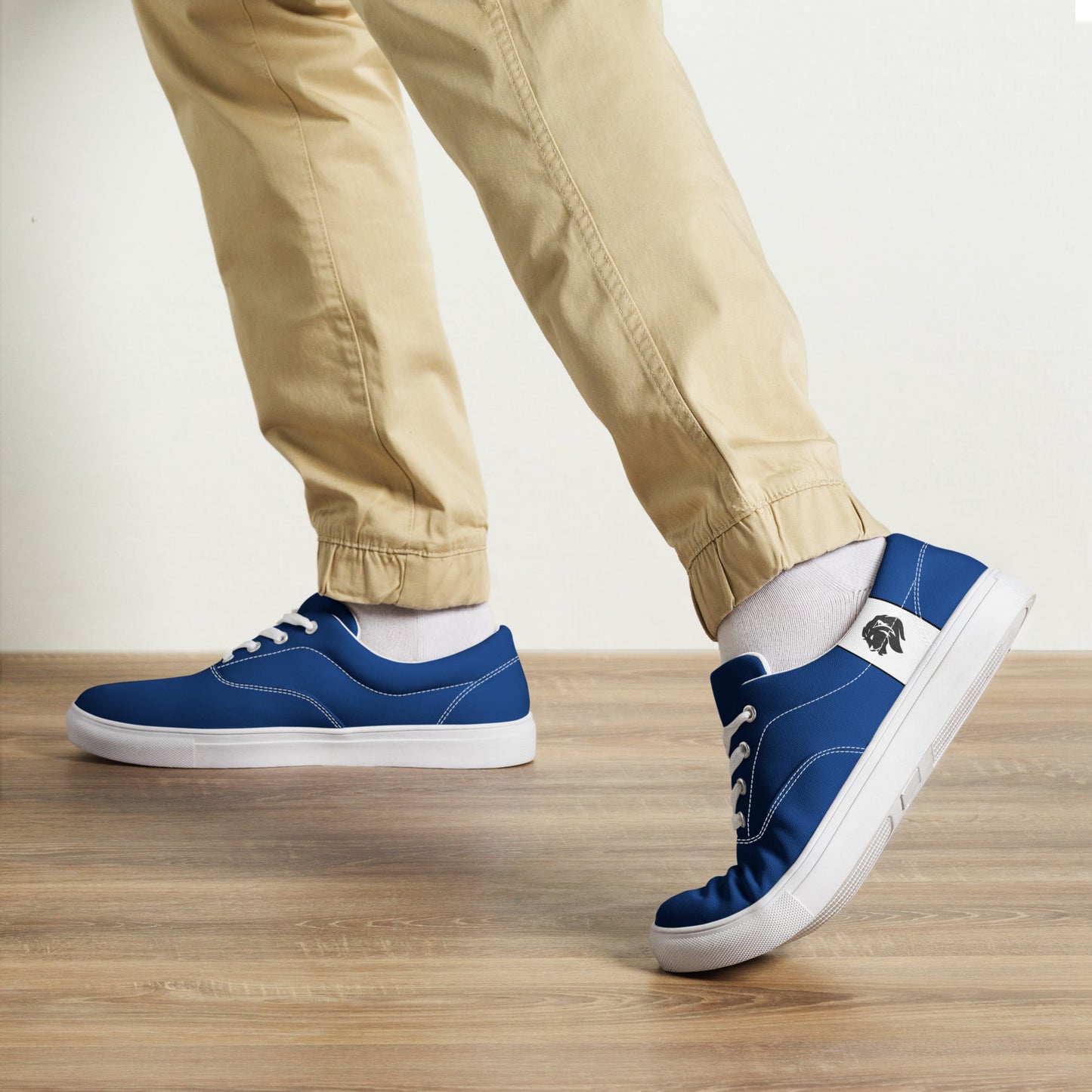 0705 Canvas Shoes, Solid Blue