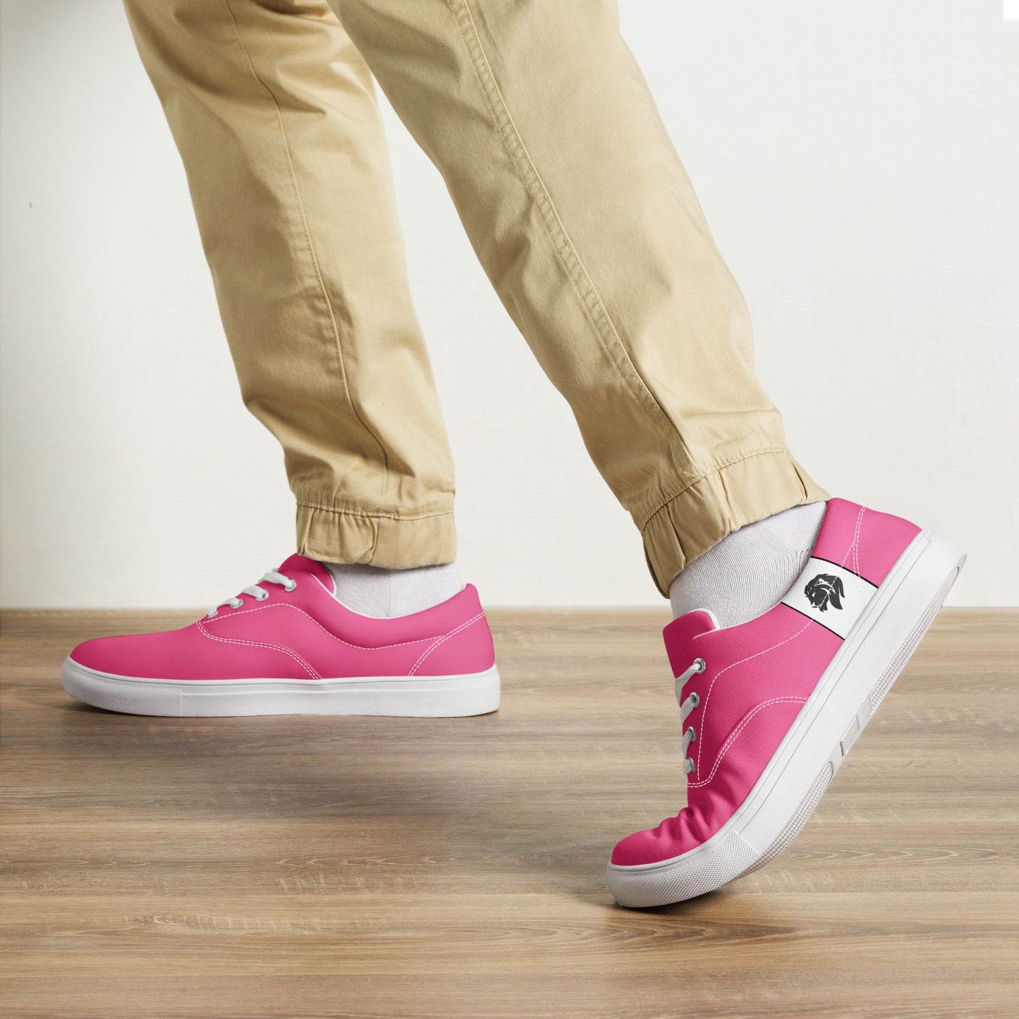 0705 Canvas Shoes, Solid Pink