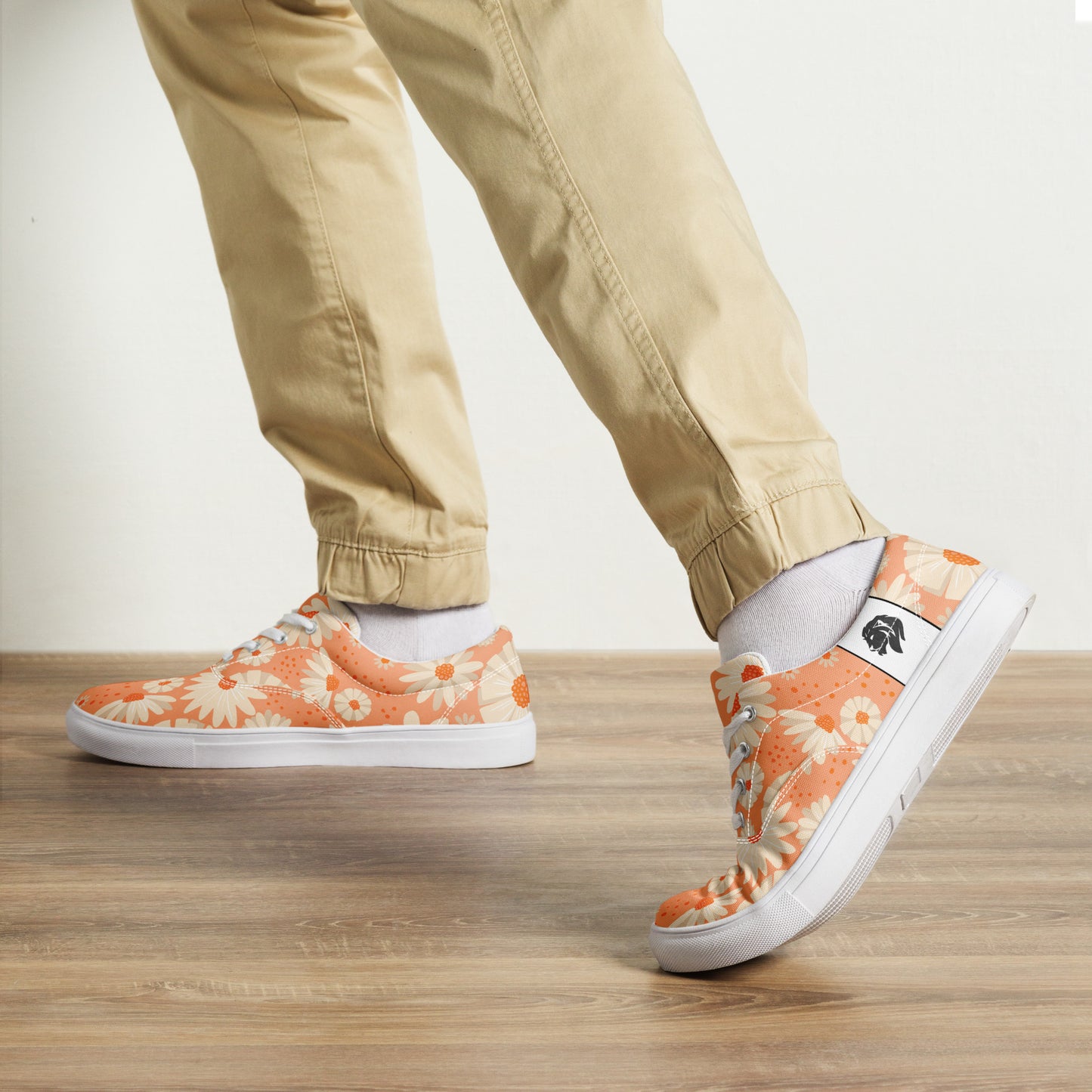 0705 Canvas Shoes, Daisies 3