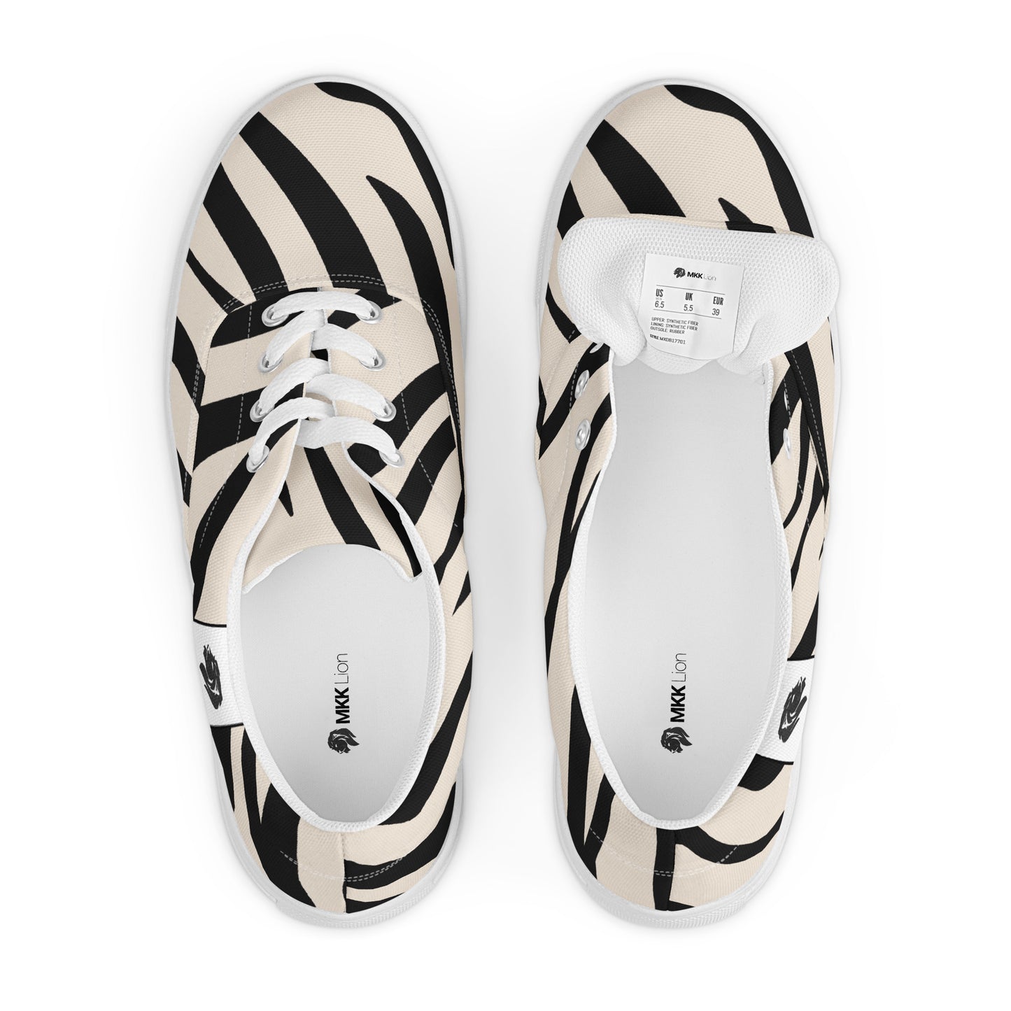 0705 Canvas Shoes, Zebra