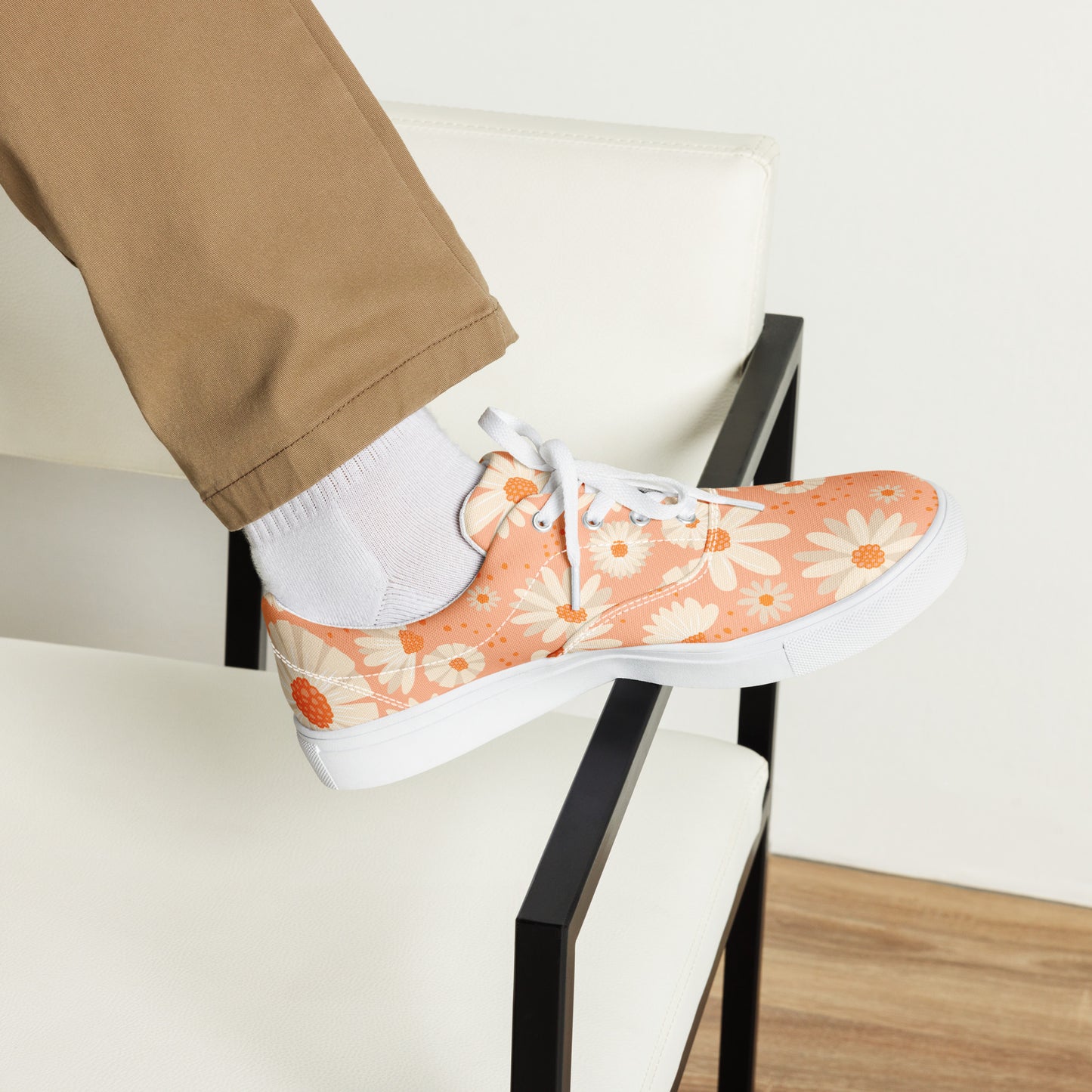 0705 Canvas Shoes, Daisies 3