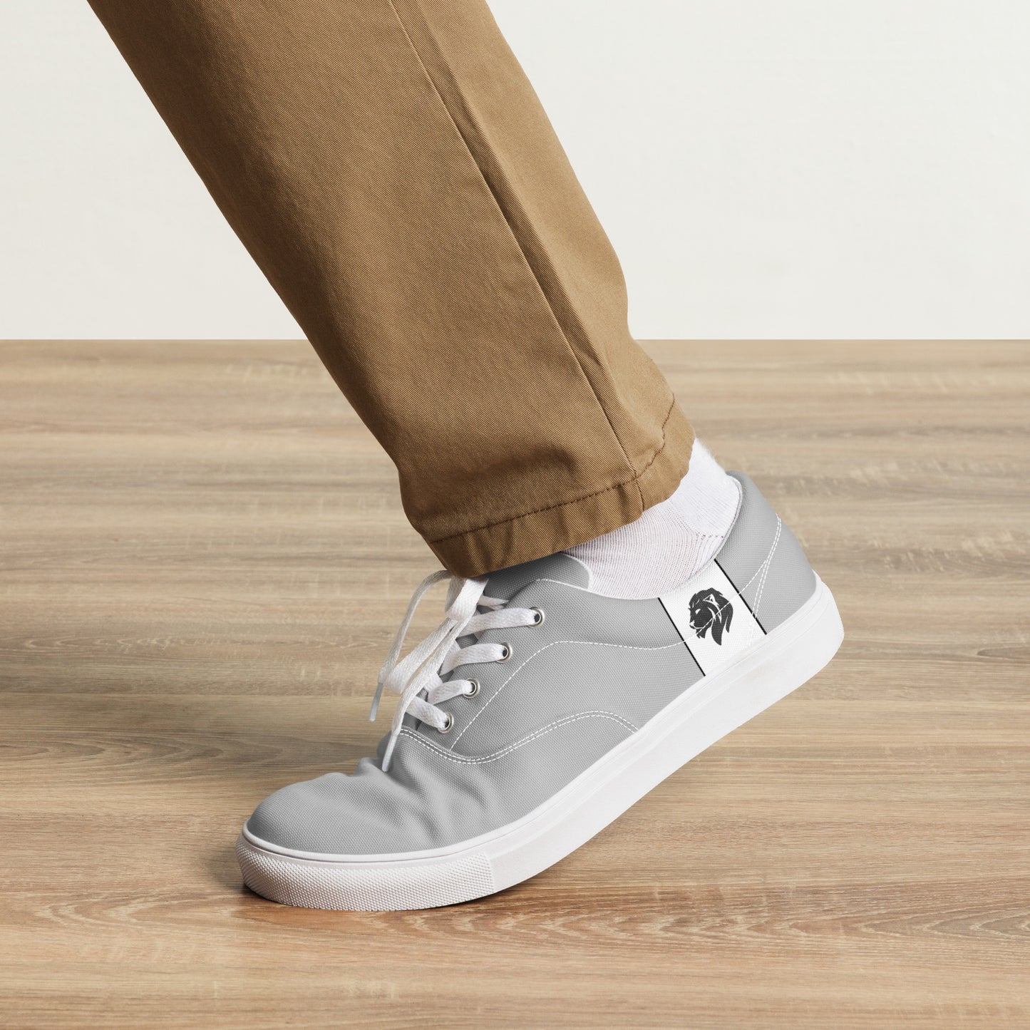 0705 Canvas Shoes, Solid Grey Light