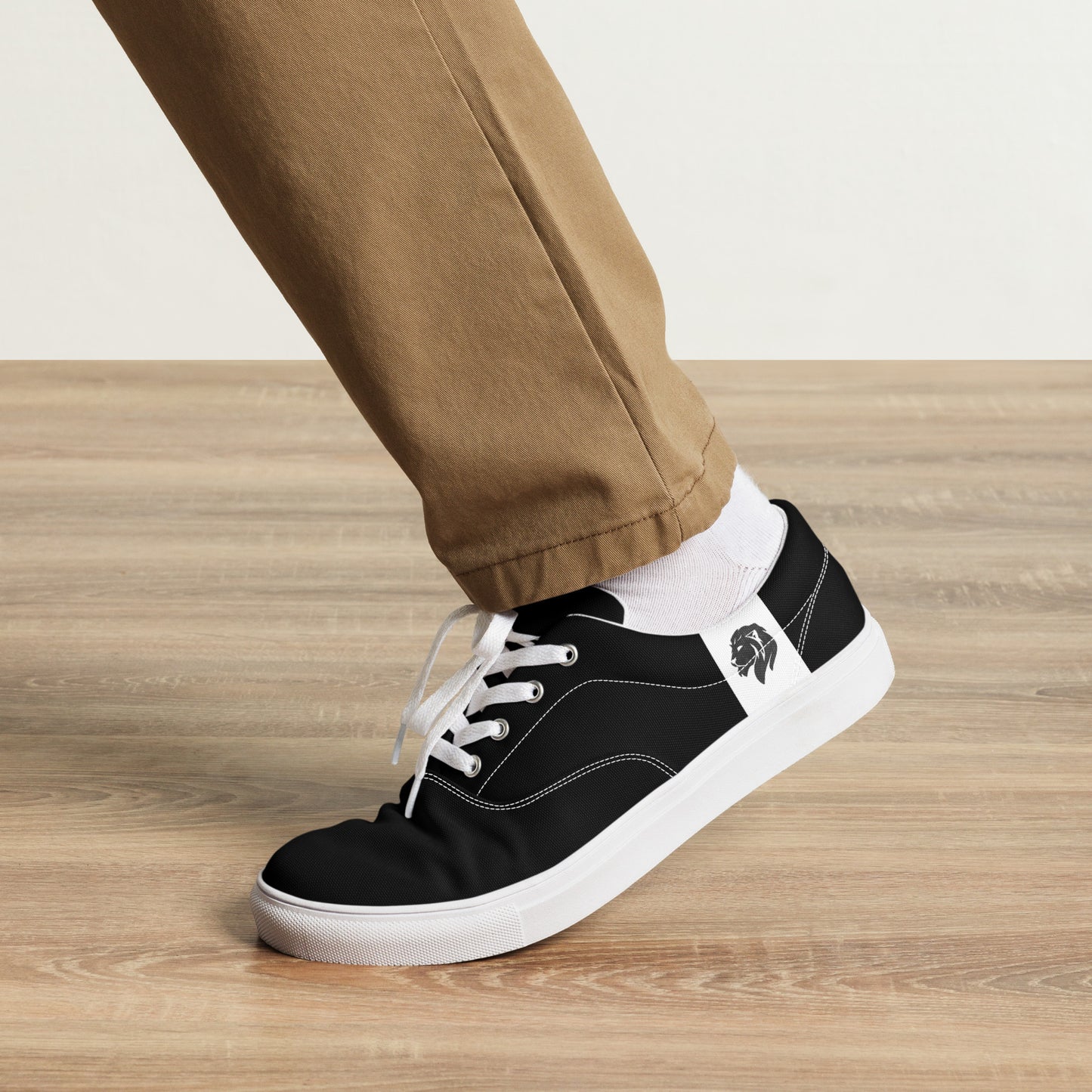 0705 Canvas Shoes, Solid Black