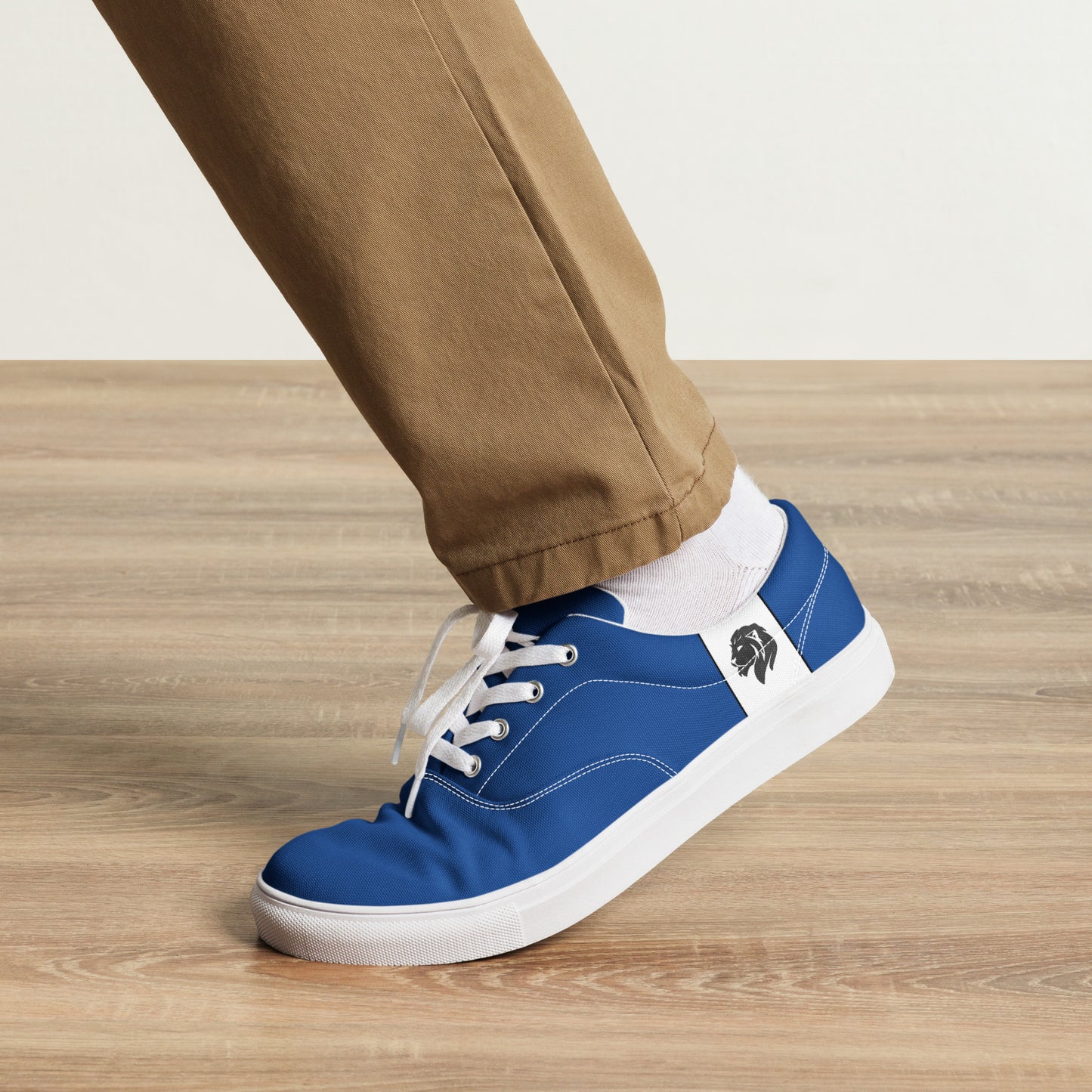 0705 Canvas Shoes, Solid Blue