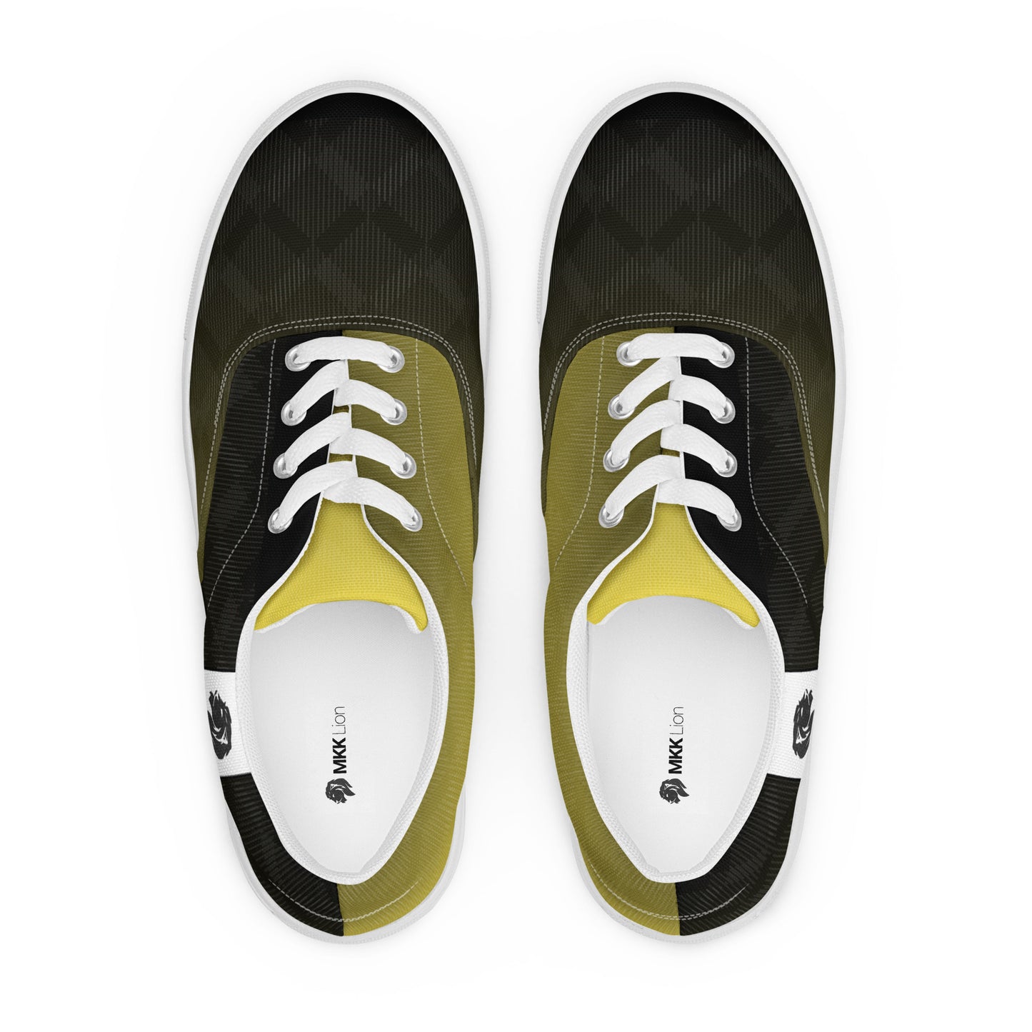 0705 Canvas Shoes, Gradient White to Yellow