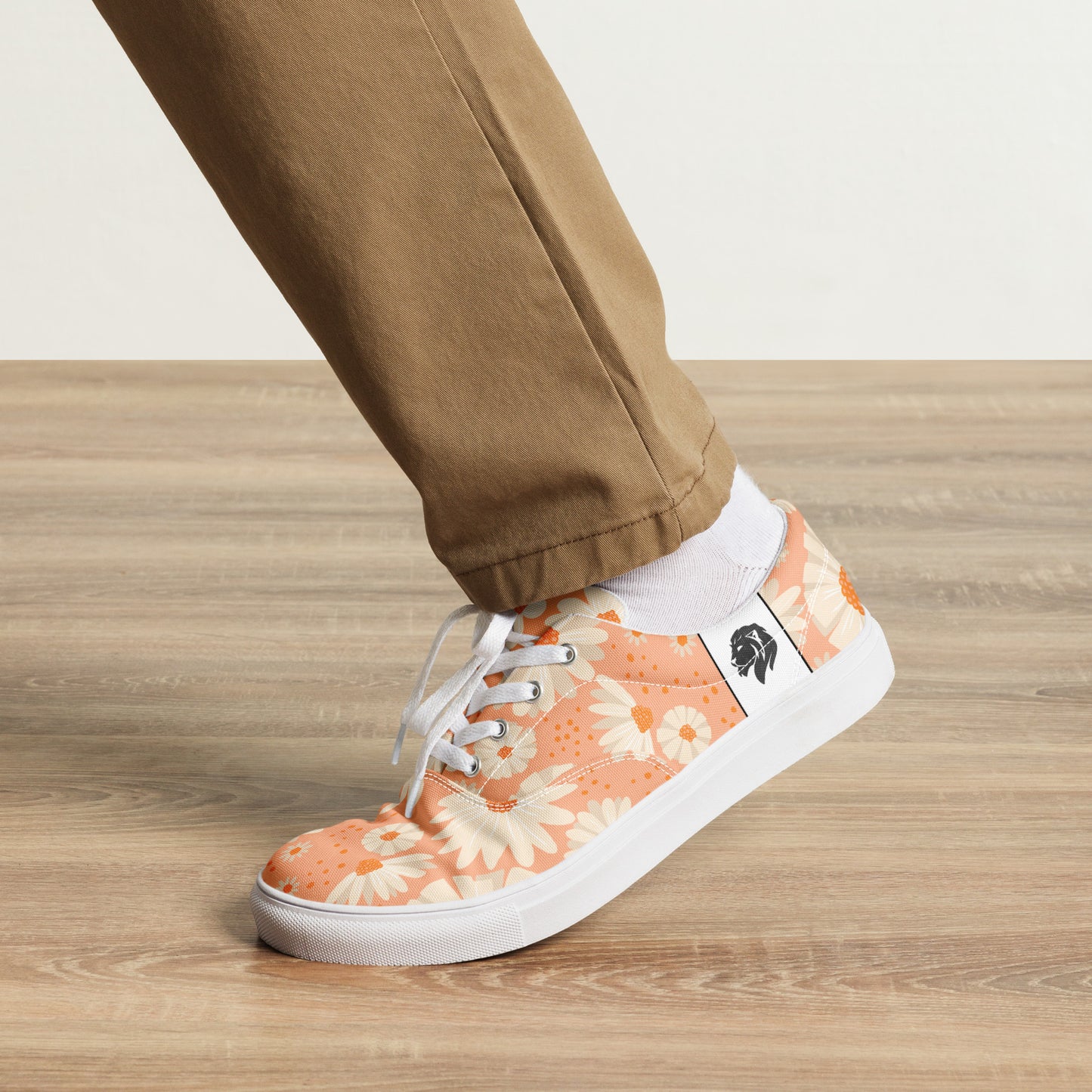 0705 Canvas Shoes, Daisies 3