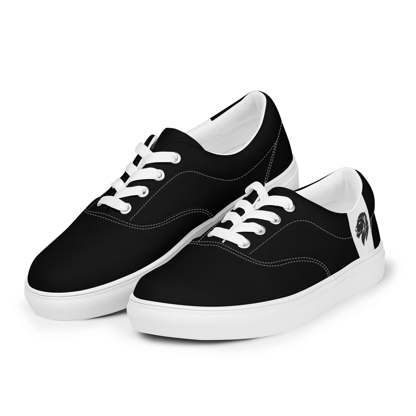 0705 Canvas Shoes, Solid Black