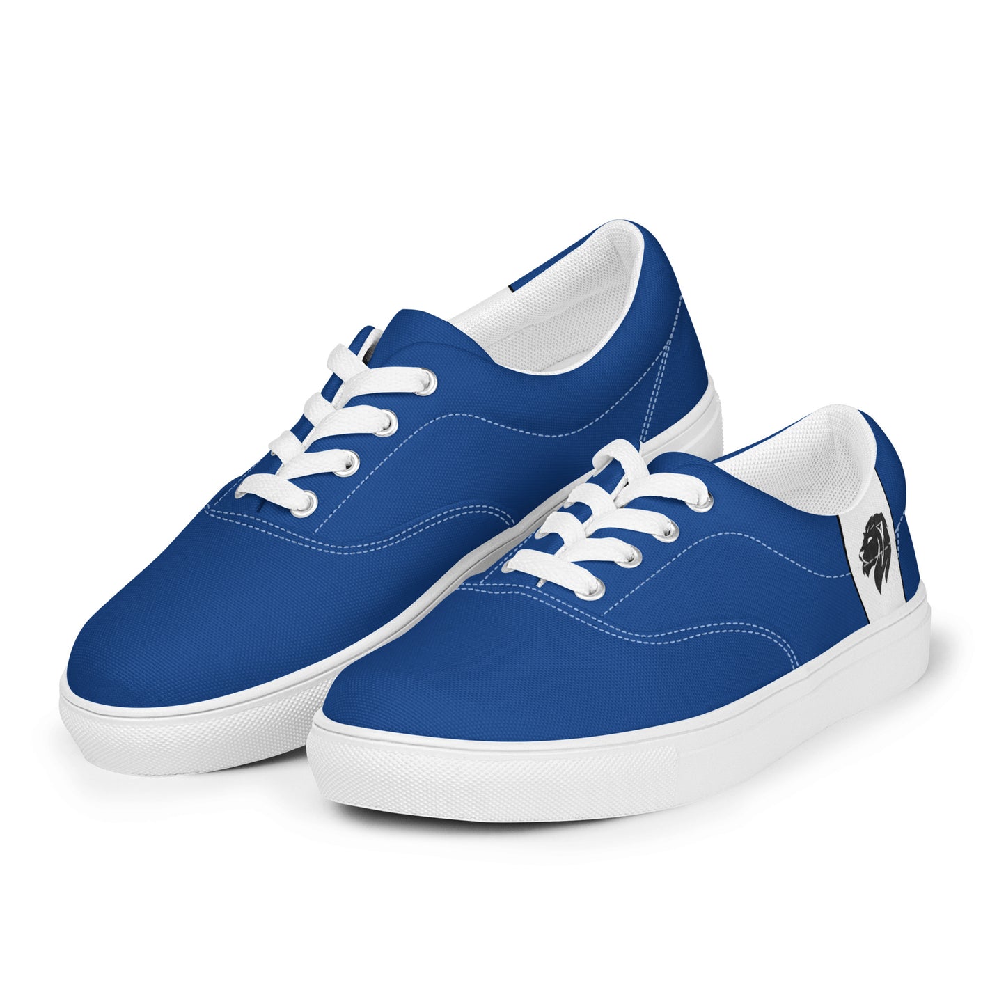 0705 Canvas Shoes, Solid Blue