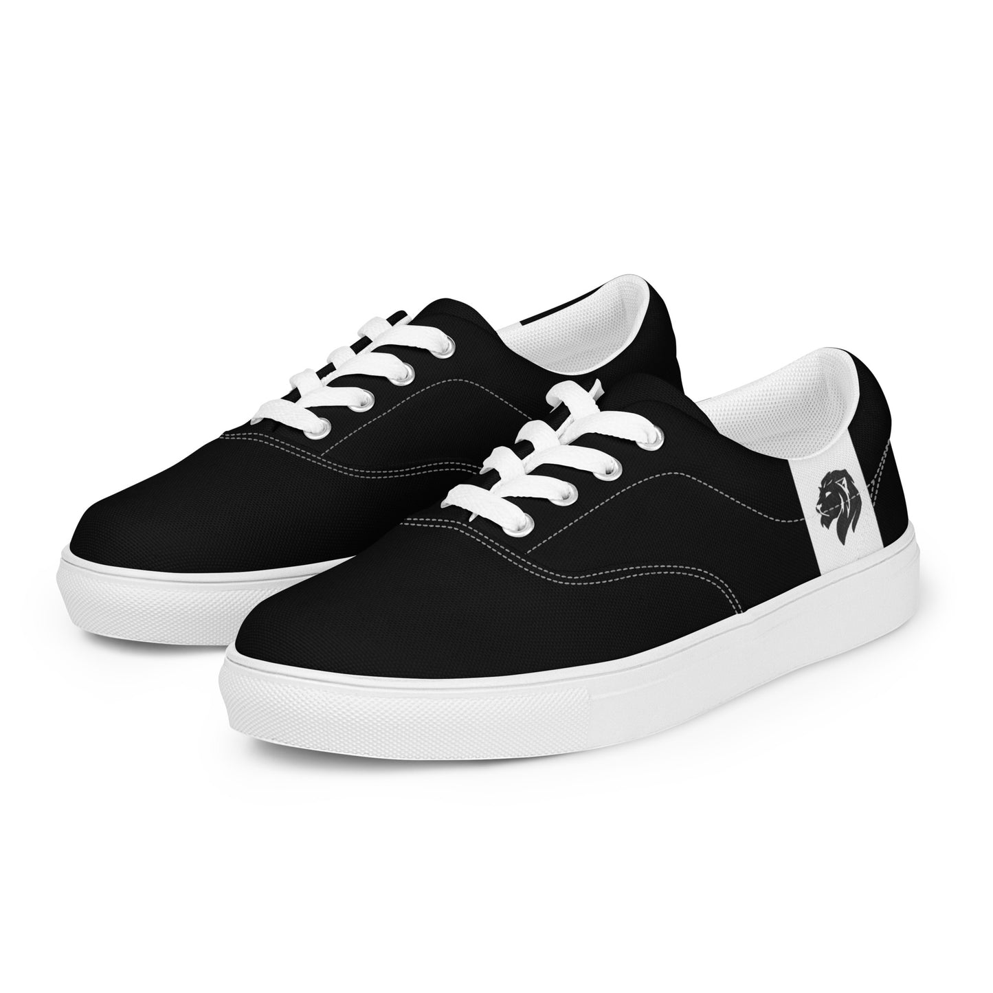 0705 Canvas Shoes, Solid Black