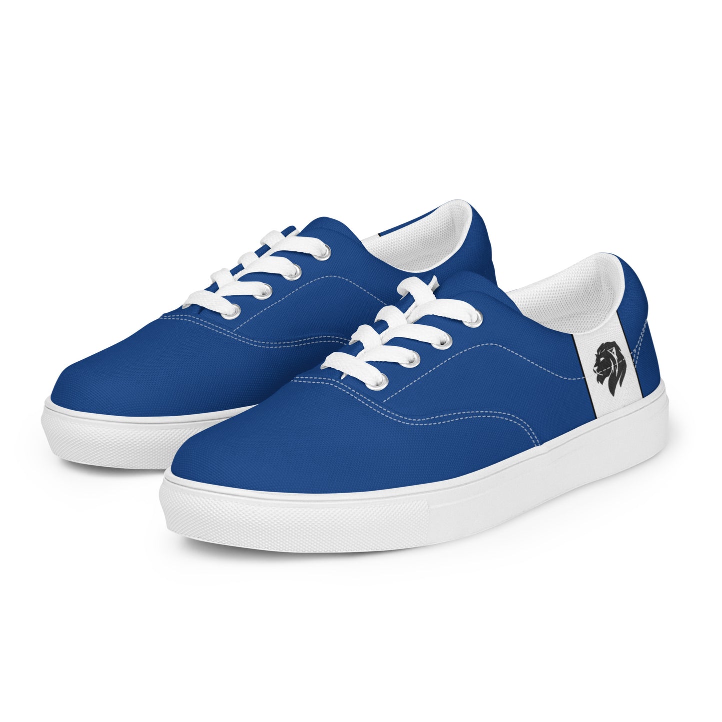 0705 Canvas Shoes, Solid Blue