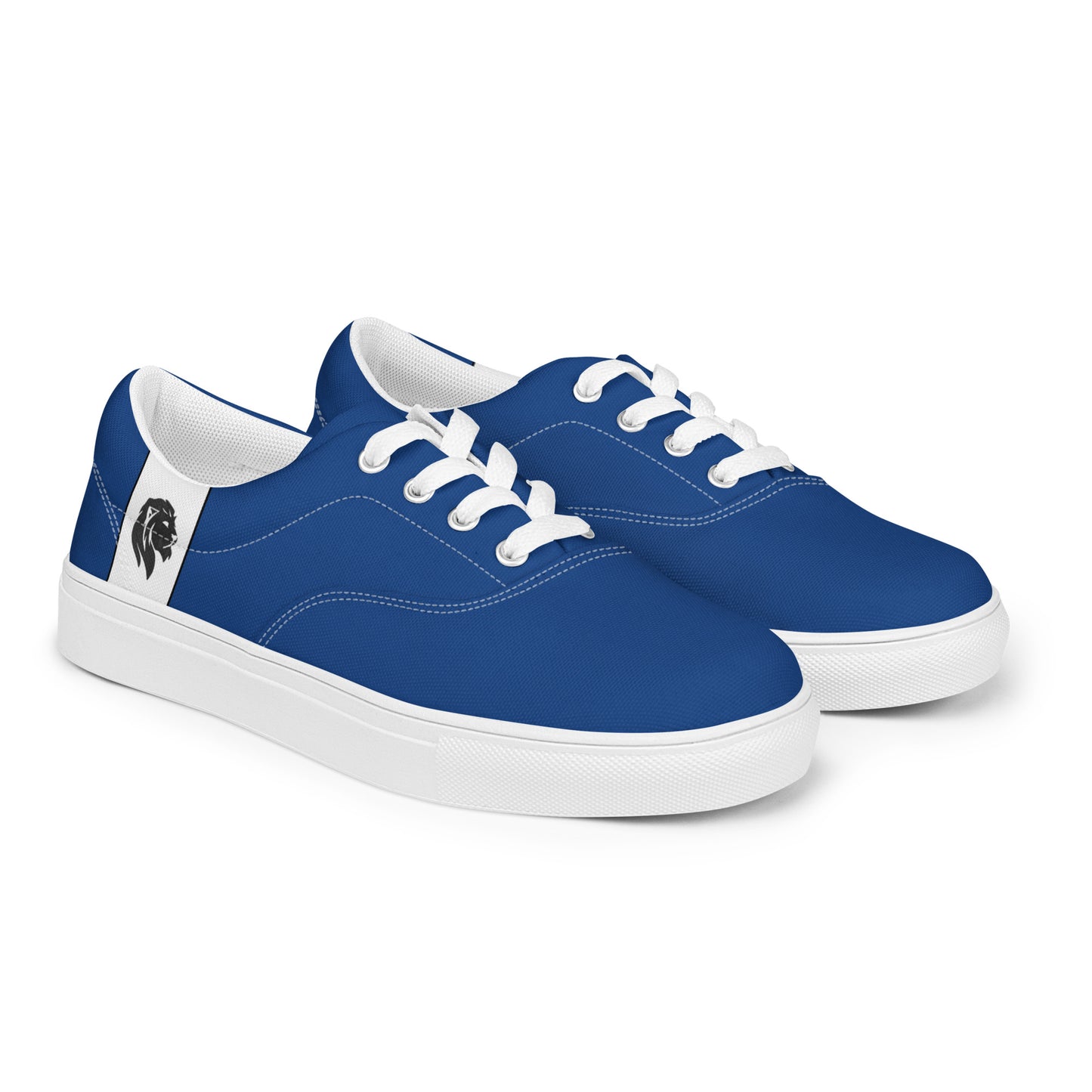 0705 Canvas Shoes, Solid Blue