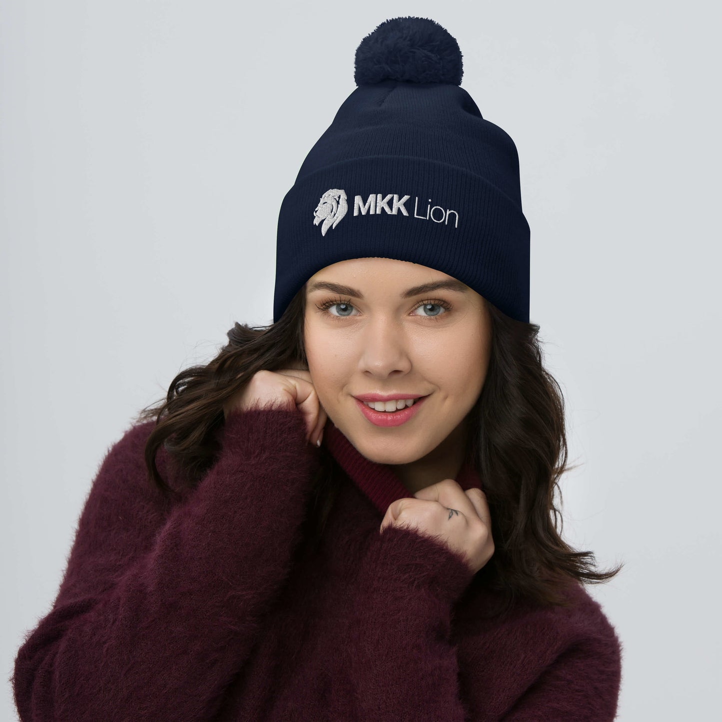 0801b Pom-Pom Beanie, MKK Name