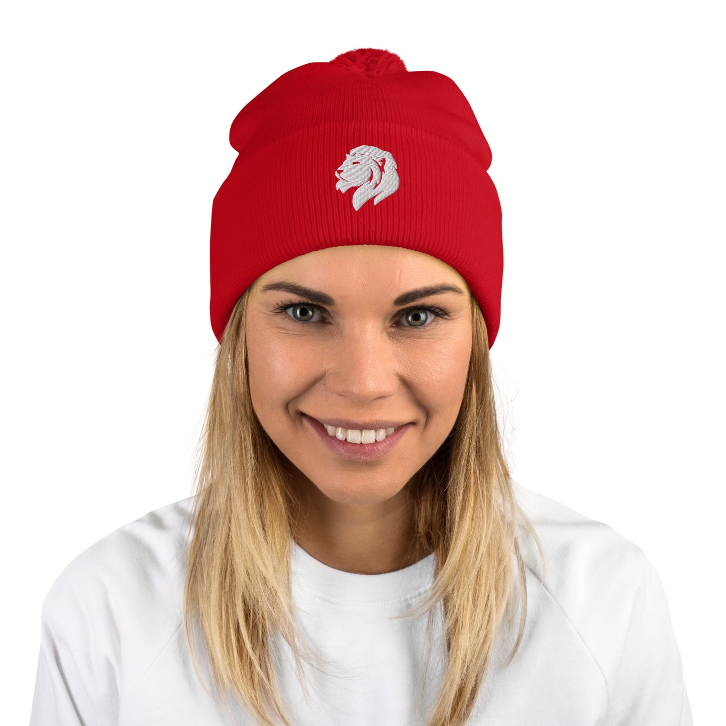 0801b Pom-Pom Beanie, 01