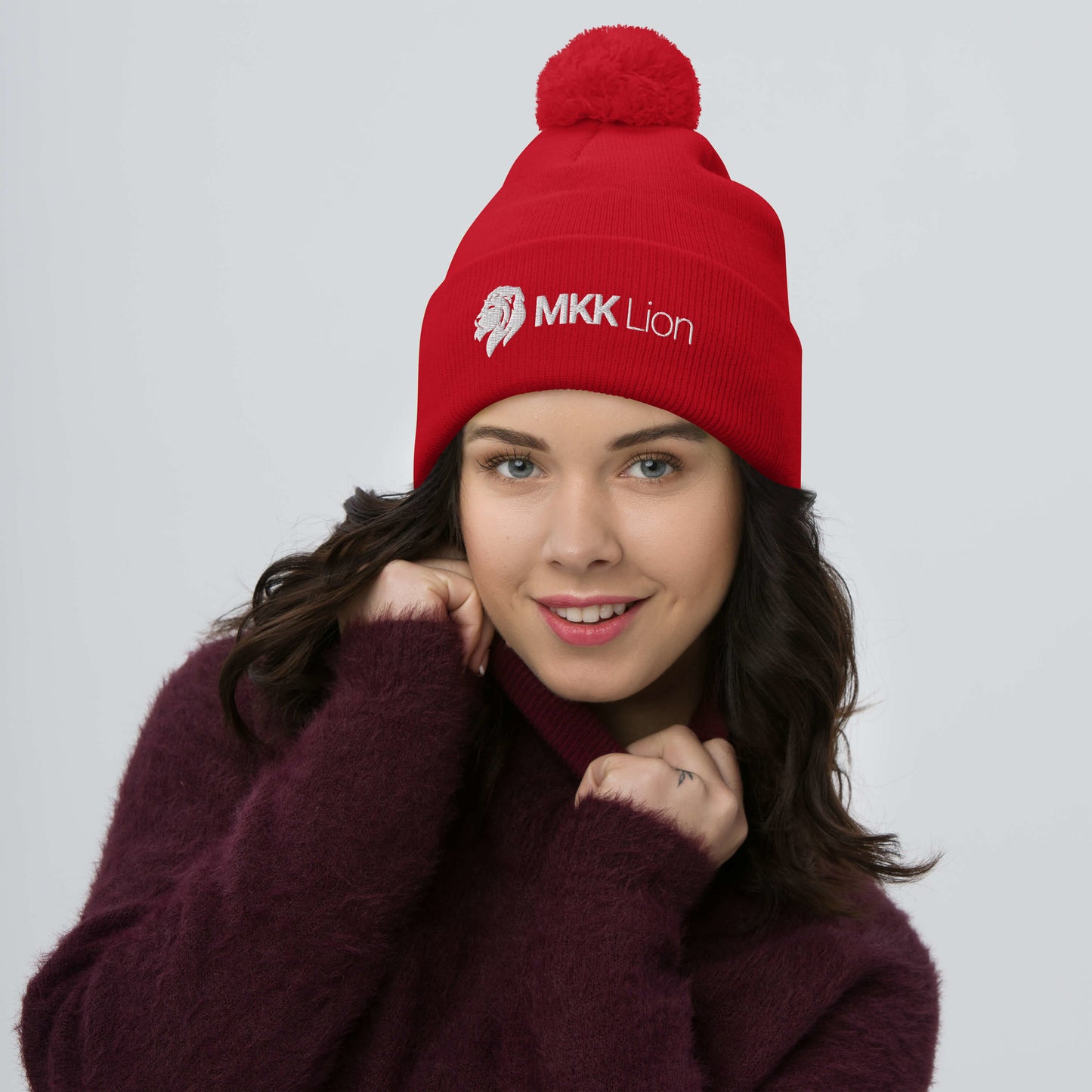 0801b Pom-Pom Beanie, MKK Name