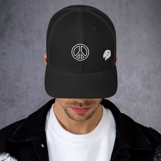 0804z Trucker Cap, Icon - Peace