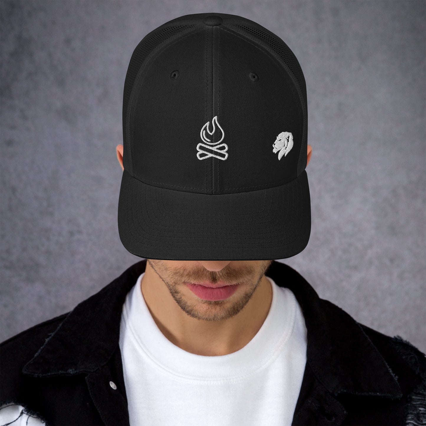 0804z Trucker Cap, Icon - Fire