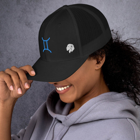 0804z Trucker Cap, Astrology Zodiac - Gemini