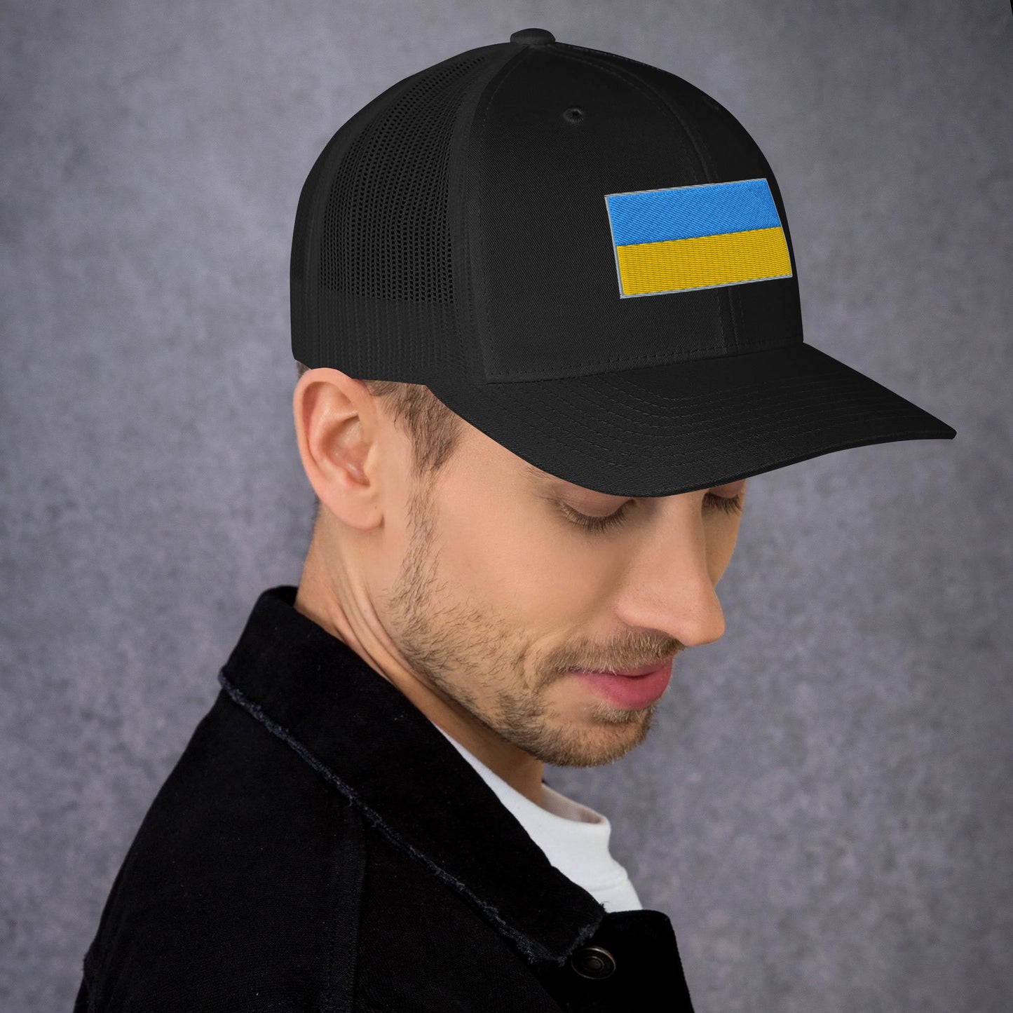 0804z Trucker Cap, Ukraine - Flag