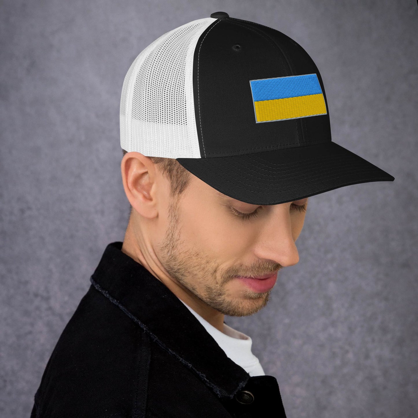 0804z Trucker Cap, Ukraine - Flag