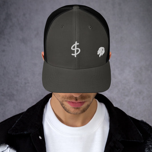 0804z Trucker Cap, Icon - Dollar