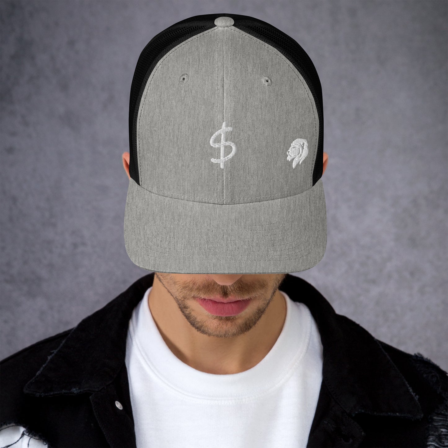 0804z Trucker Cap, Icon - Dollar