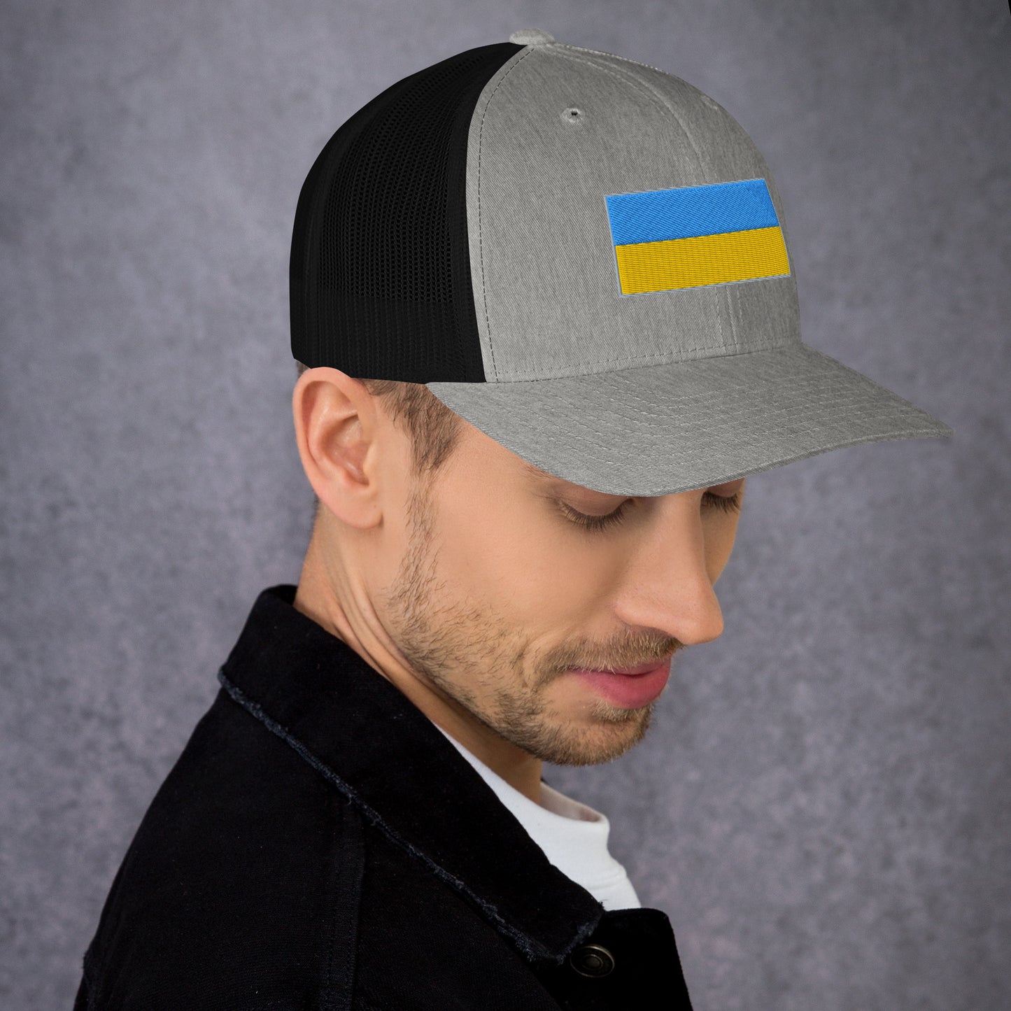 0804z Trucker Cap, Ukraine - Flag