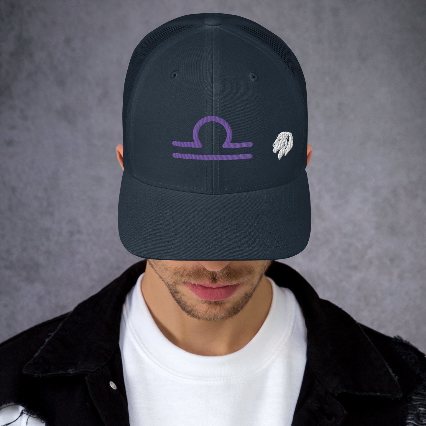 0804z Trucker Cap, Astrology Zodiac - Libra