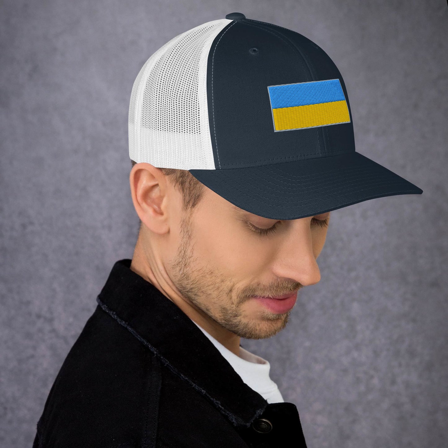 0804z Trucker Cap, Ukraine - Flag