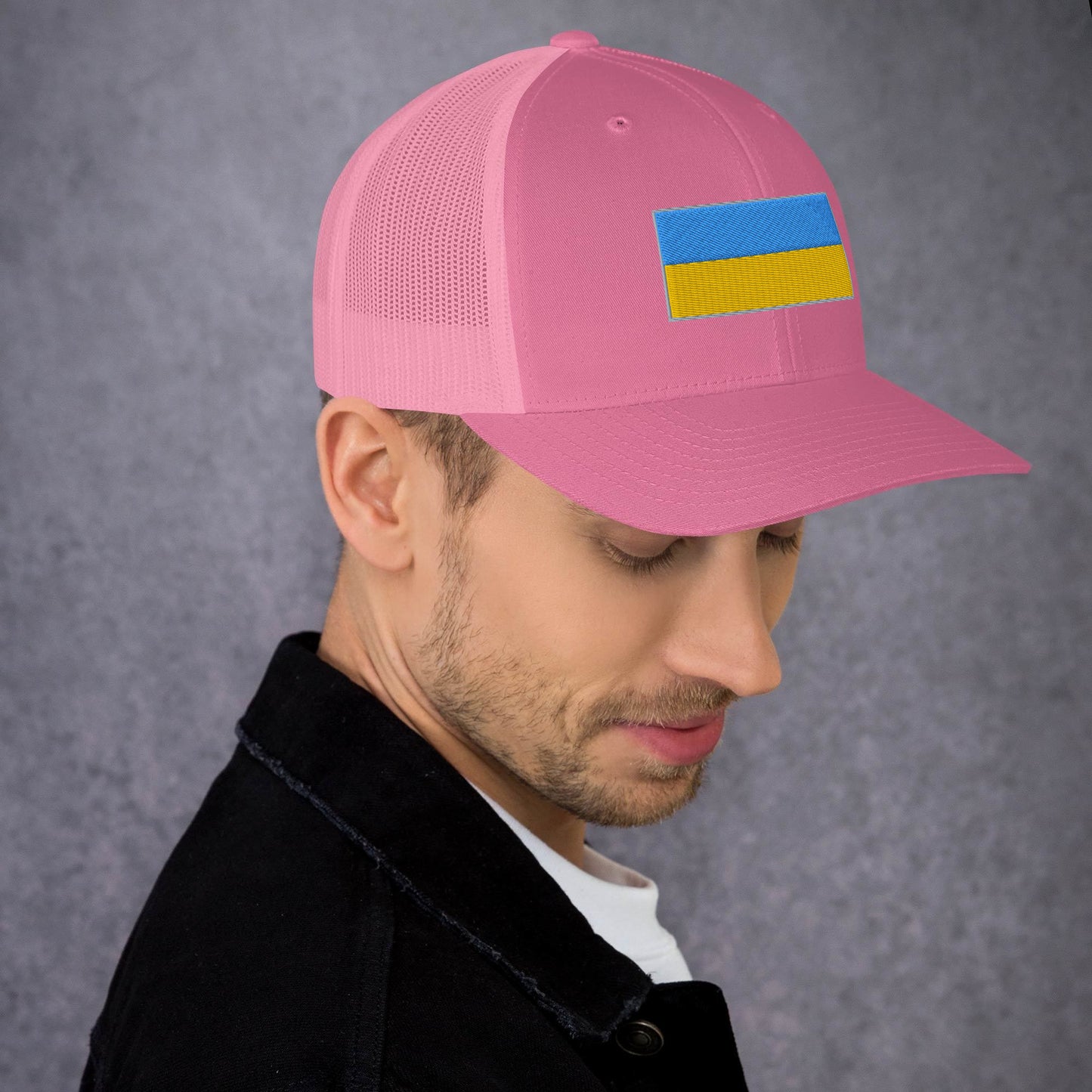 0804z Trucker Cap, Ukraine - Flag