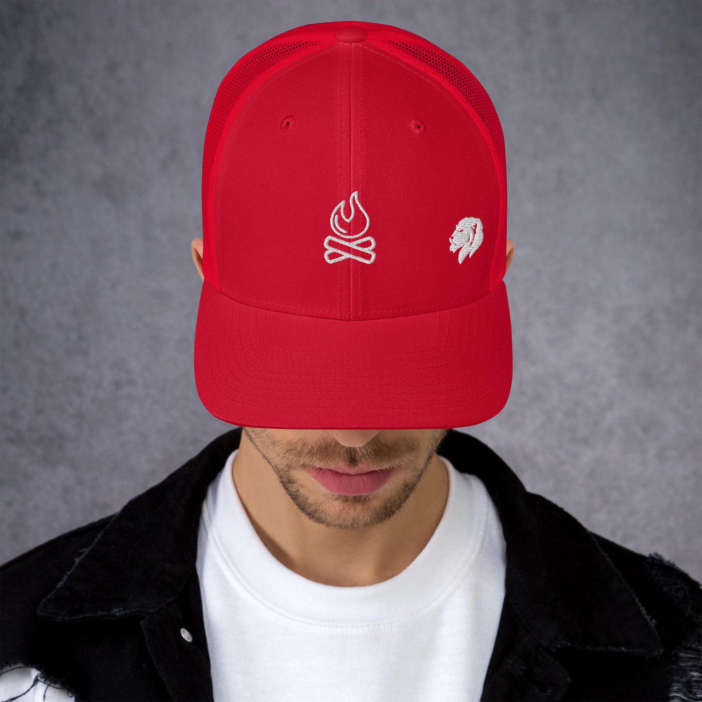 0804z Trucker Cap, Icon - Fire