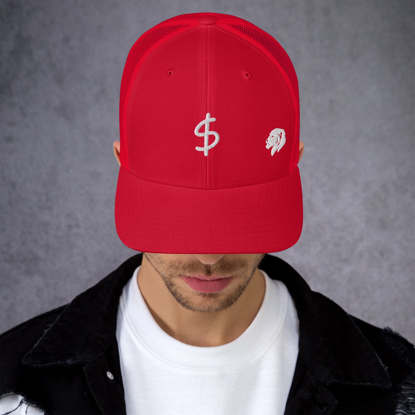 0804z Trucker Cap, Icon - Dollar