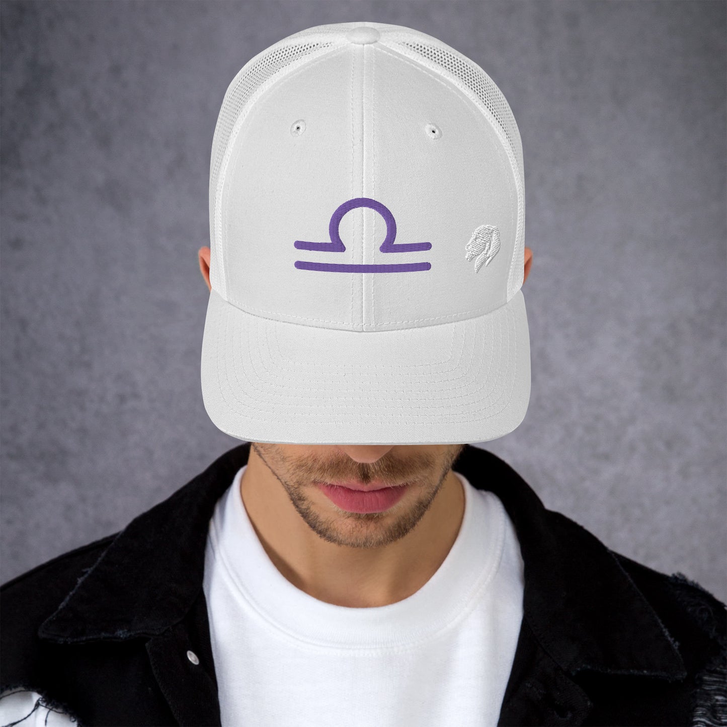 0804z Trucker Cap, Astrology Zodiac - Libra