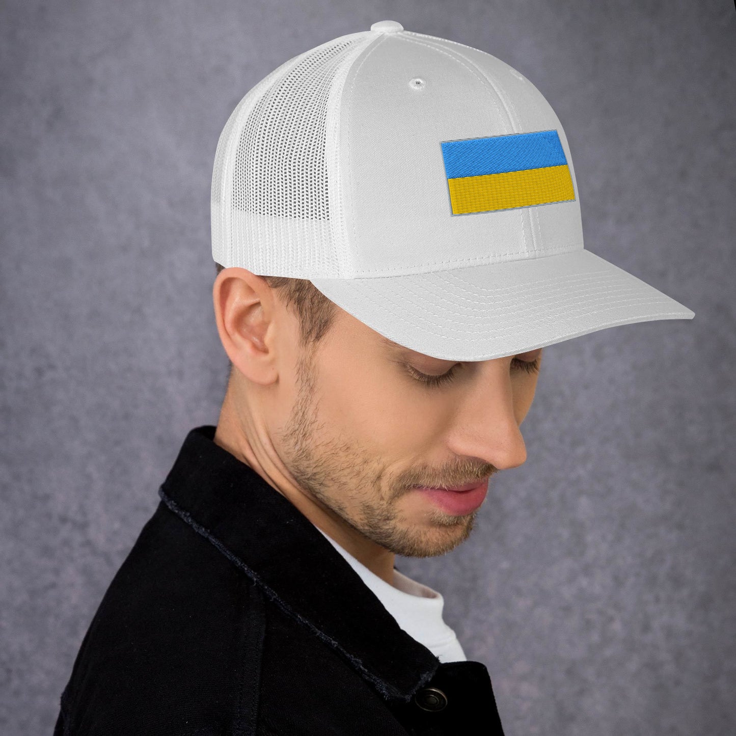 0804z Trucker Cap, Ukraine - Flag