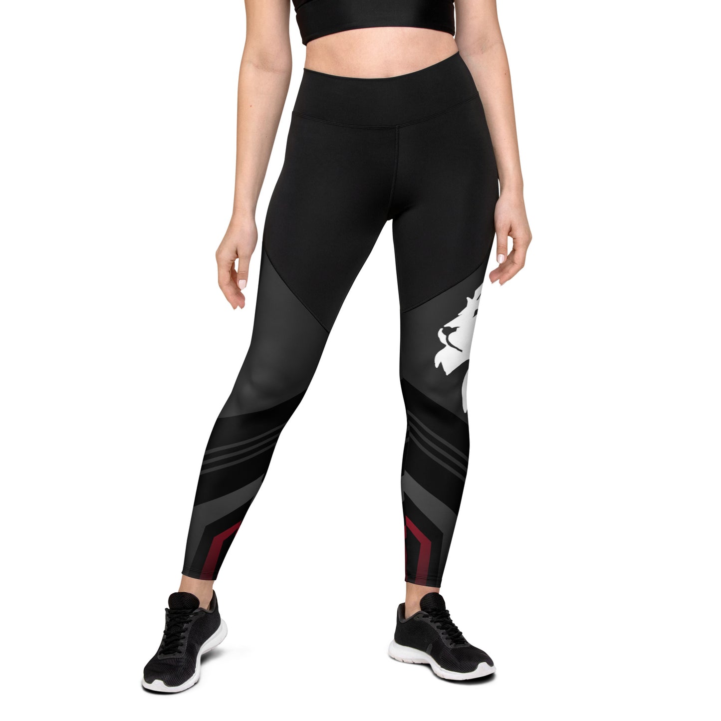 0306 Sports Leggings, Geometric 162