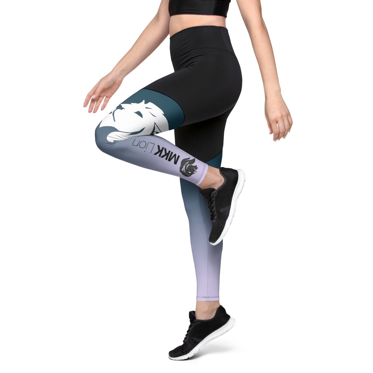 0306 Sports Leggings, Gradient 4