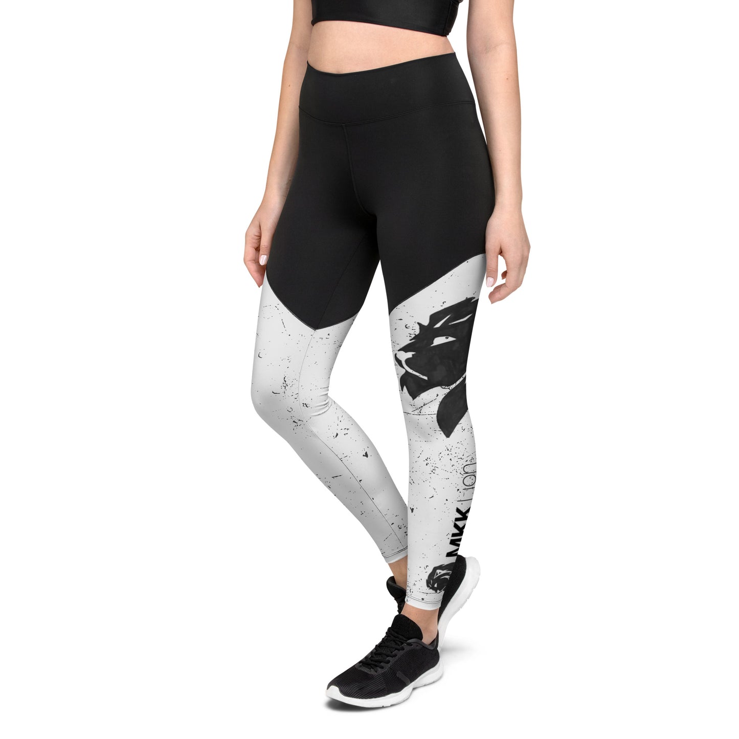 0306 Sports Leggings, Marble