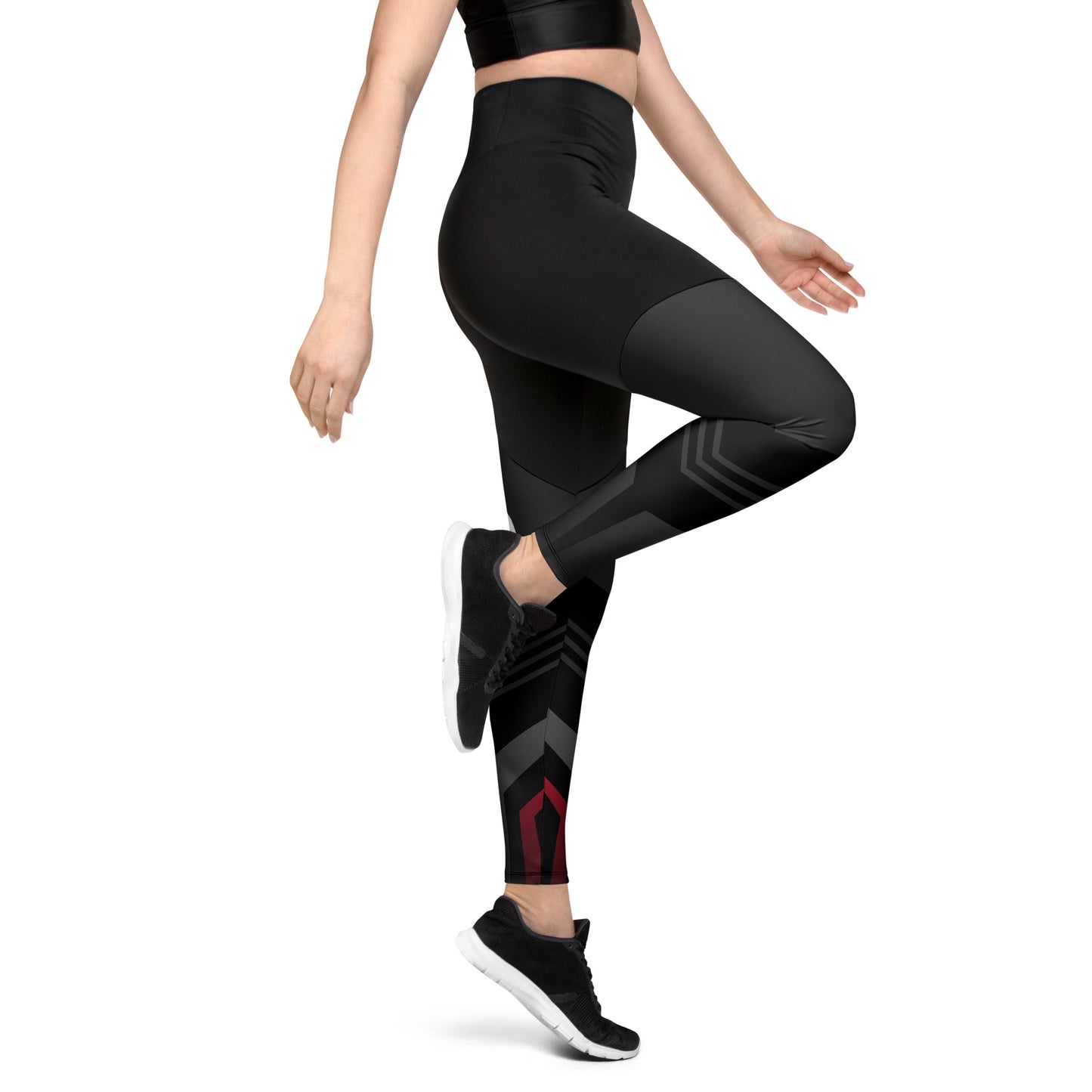 0306 Sports Leggings, Geometric 162