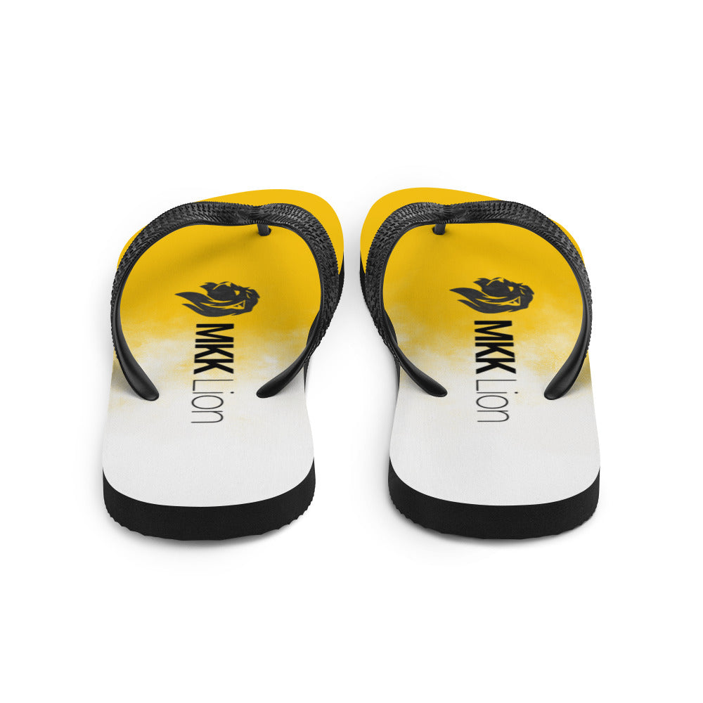 0701 Flip-Flops, Gradient White to Yellow