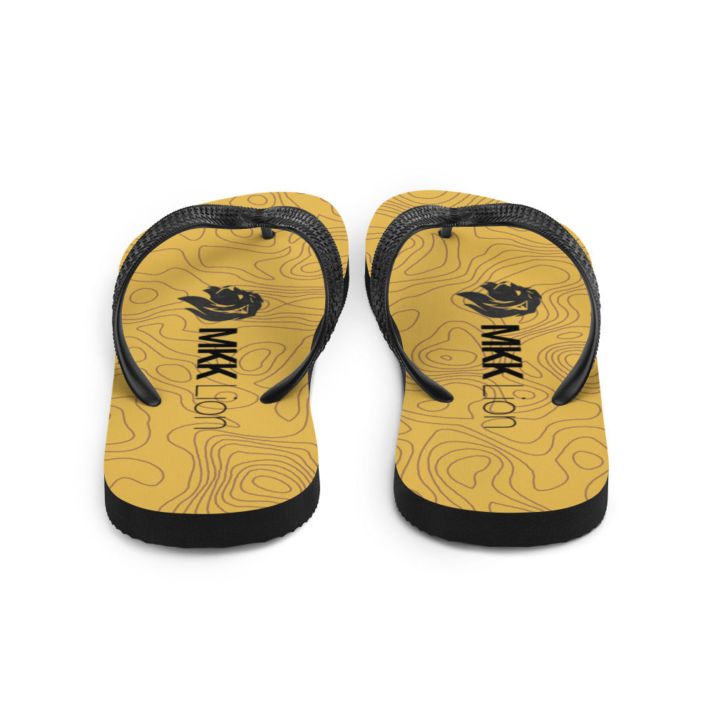 0701 Flip-Flops, Abstract Yellow