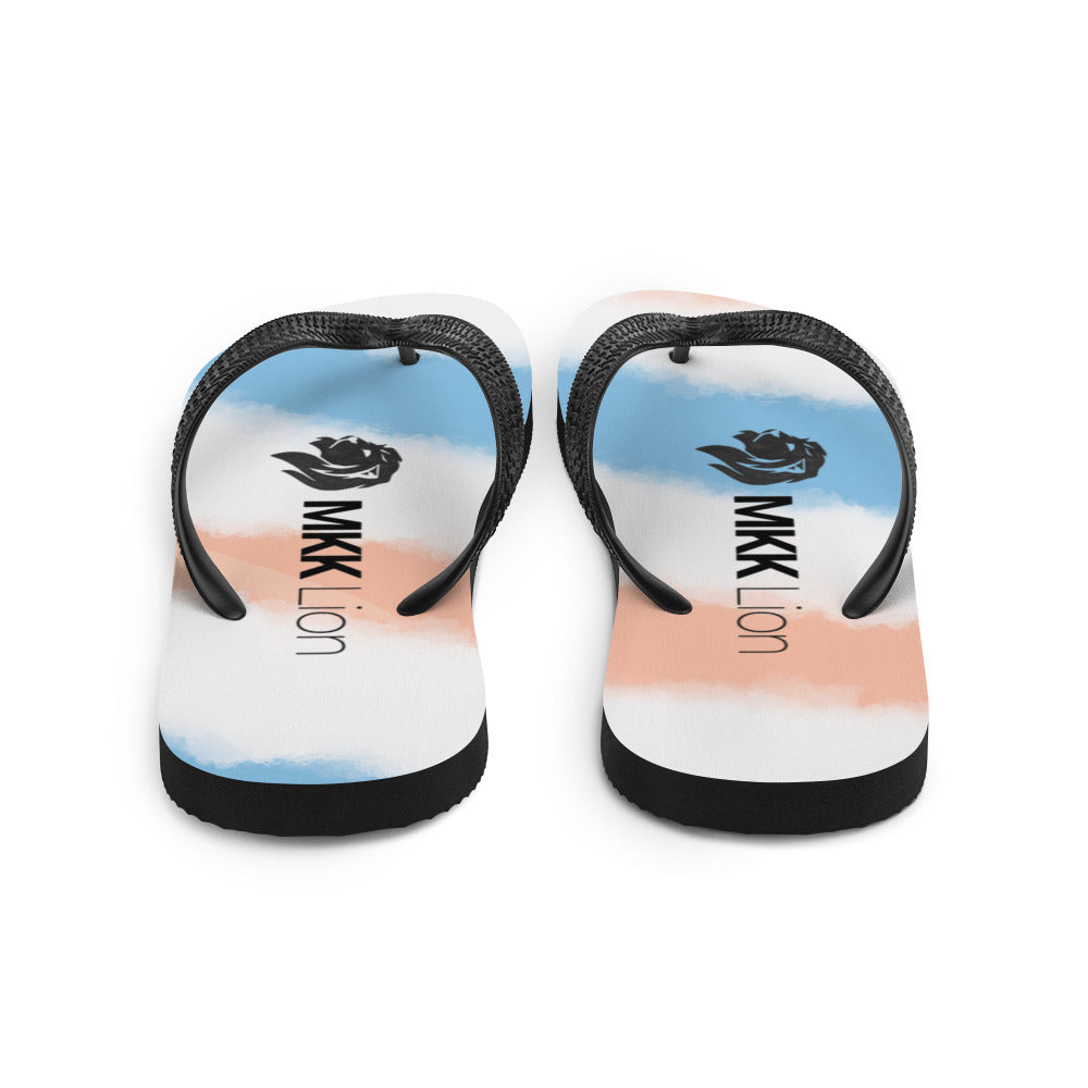 0701 Flip-Flops, Faded Stripes