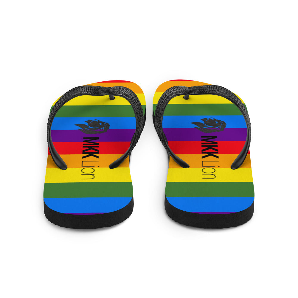 0701 Flip-Flops, Pride Rainbow 1