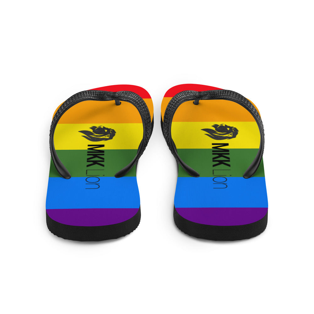 0701 Flip-Flops, Pride Rainbow 2