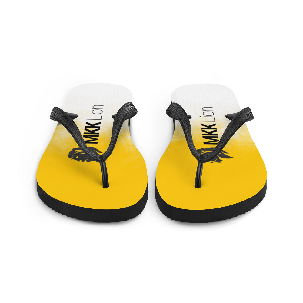 0701 Flip-Flops, Gradient White to Yellow