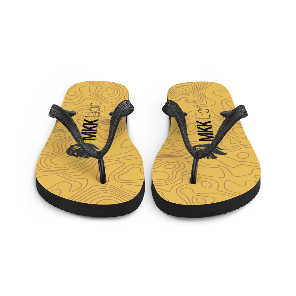 0701 Flip-Flops, Abstract Yellow