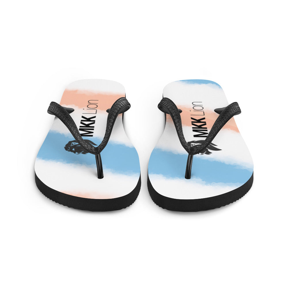 0701 Flip-Flops, Faded Stripes